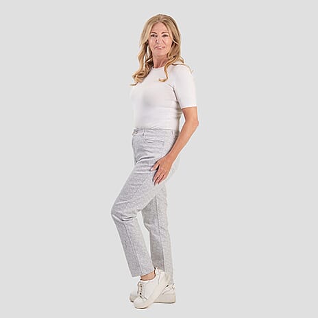 Sugar Crisp Cotton Jean and Pant-Trouser (Size - 10) - Gray