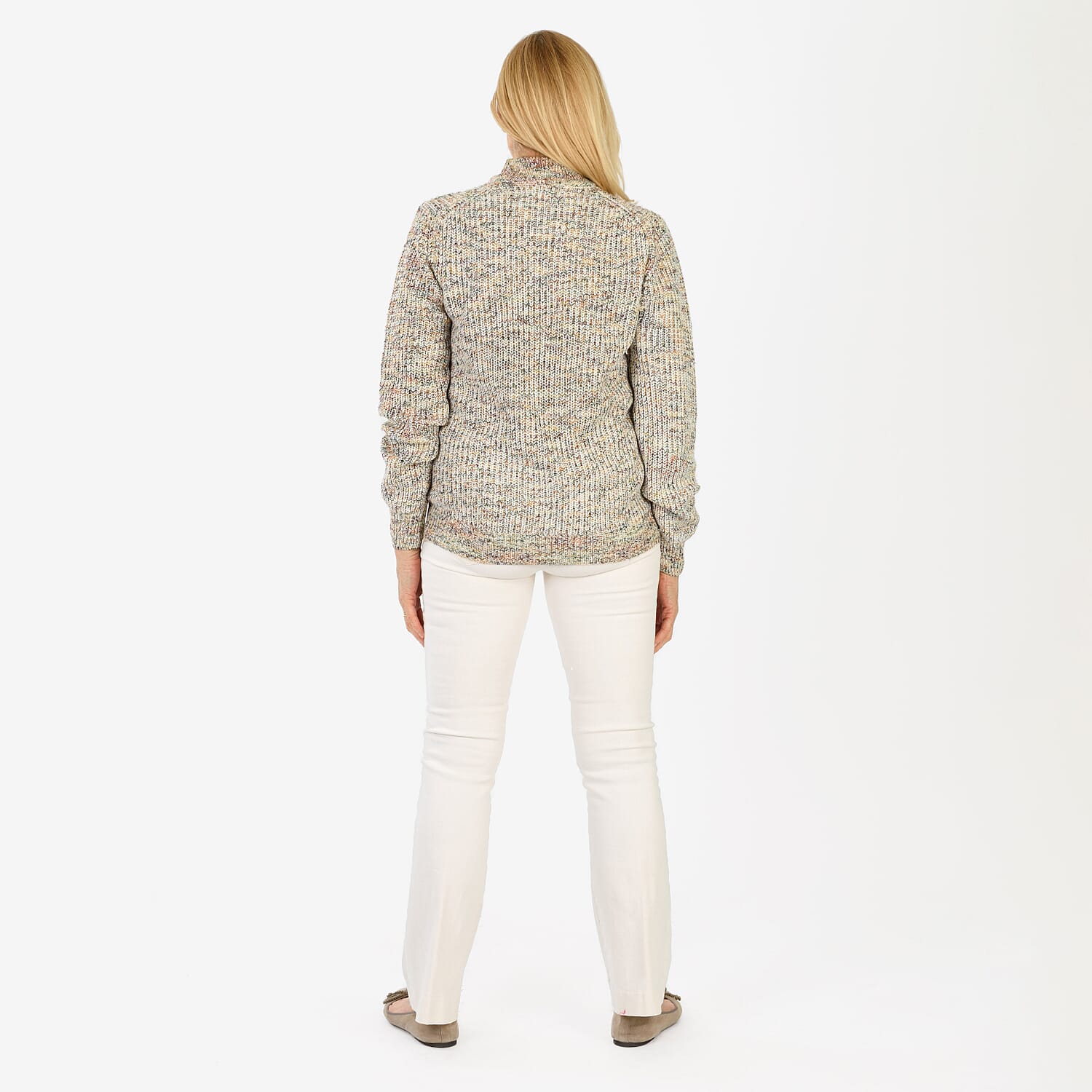 Closeout Deal Acrylic Jumper (Size - Small) - Multi Color