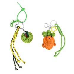 Keychain (Size - One Size) - Orange Red
