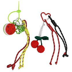 Keychain (Size - One Size) - Orange Red