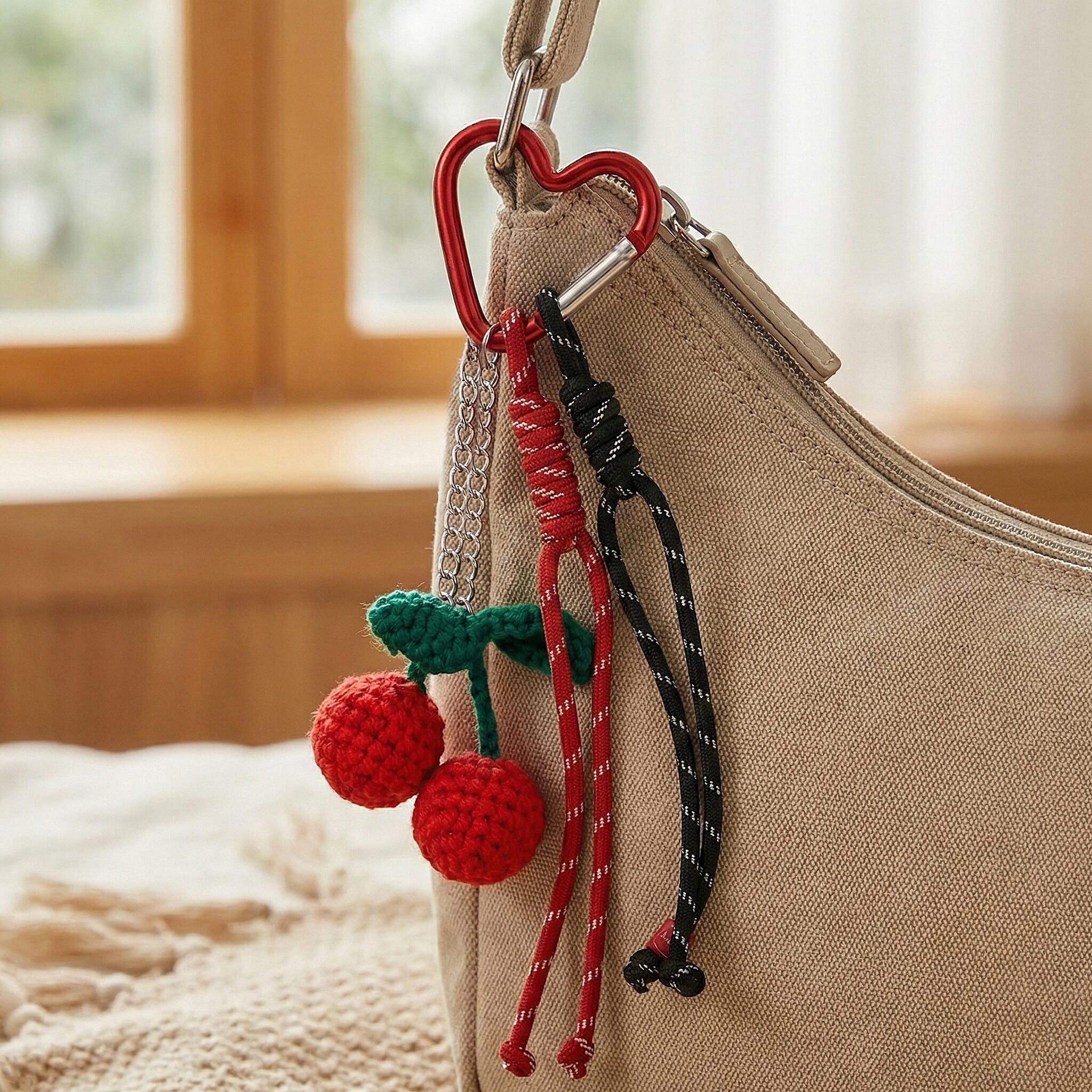 Keychain (Size - One Size) - Red