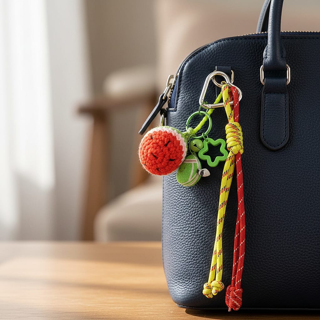 Keychain (Size - One Size) - Red