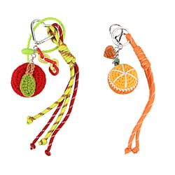 Keychain (Size - One Size) - Orange Red
