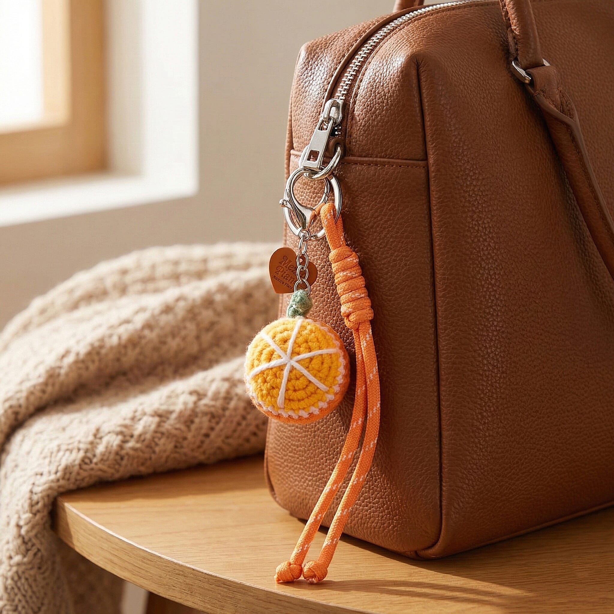 Keychain (Size - One Size) - Orange Red