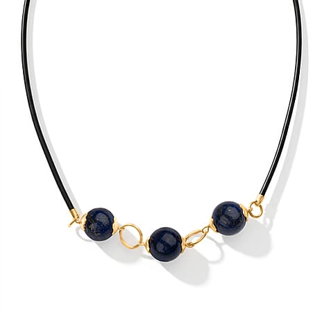 Lapis Lazuli Necklace (Size - 18-2 Ext) with Lobster Clasp 12.00 Ct.