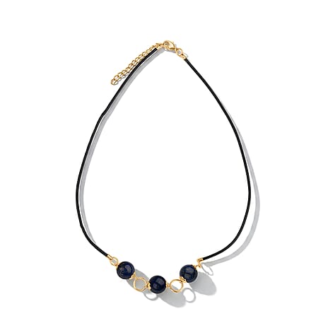 Lapis Lazuli Necklace (Size - 18-2 Ext) with Lobster Clasp 12.00 Ct.