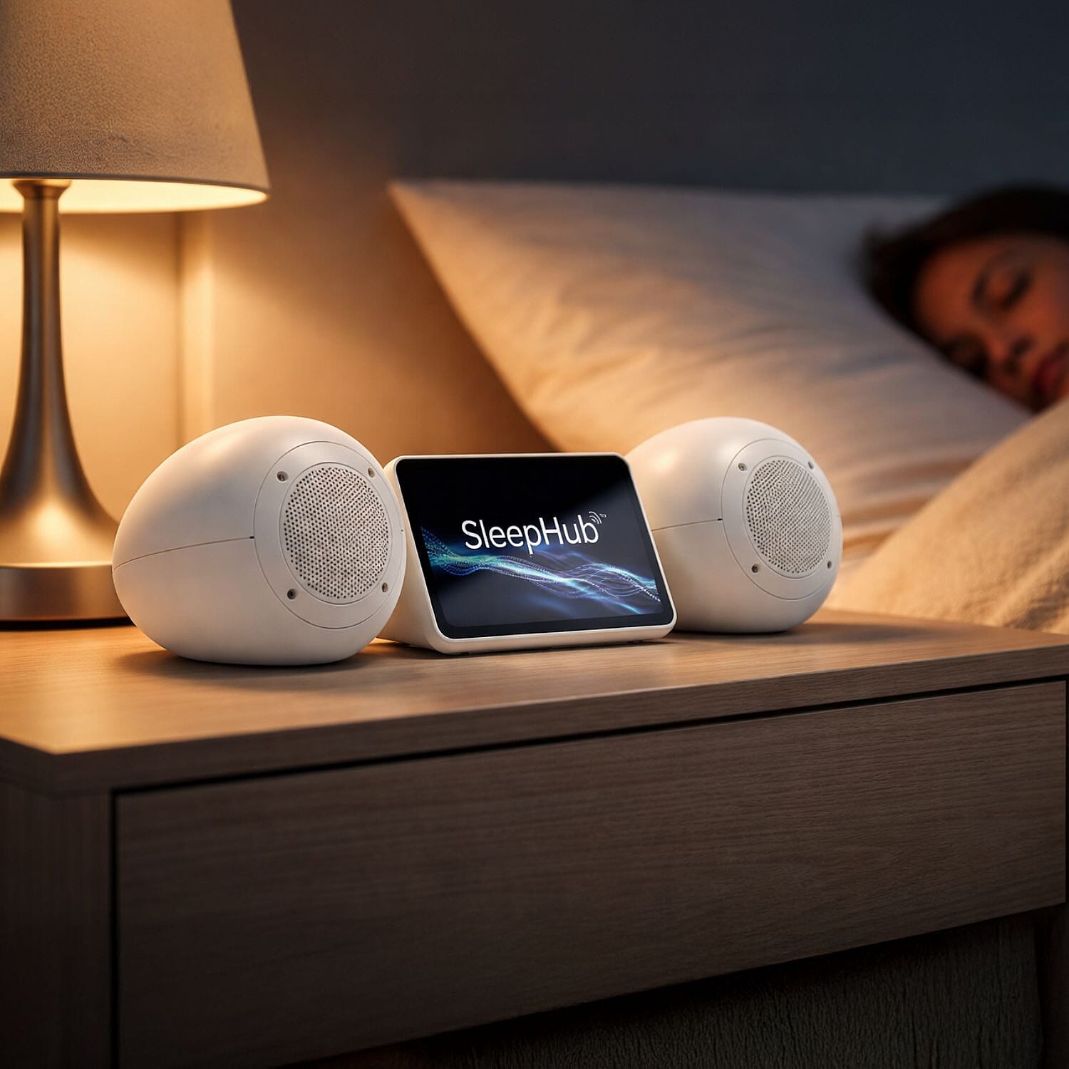 SleepHub-Bedside-Sleep-Aid-White