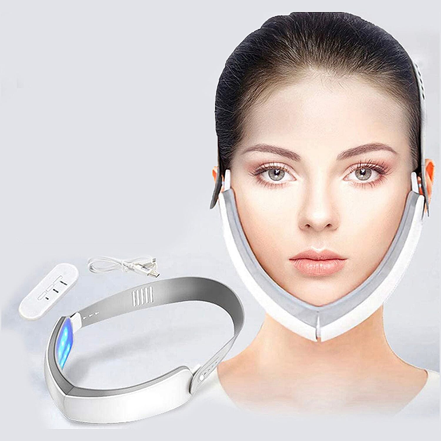 NEW LAUNCH- Chin Fit Elite with Photon Face-Lifting Technology & Infrared, RED & BLUE Light for Double Chin & Jawline