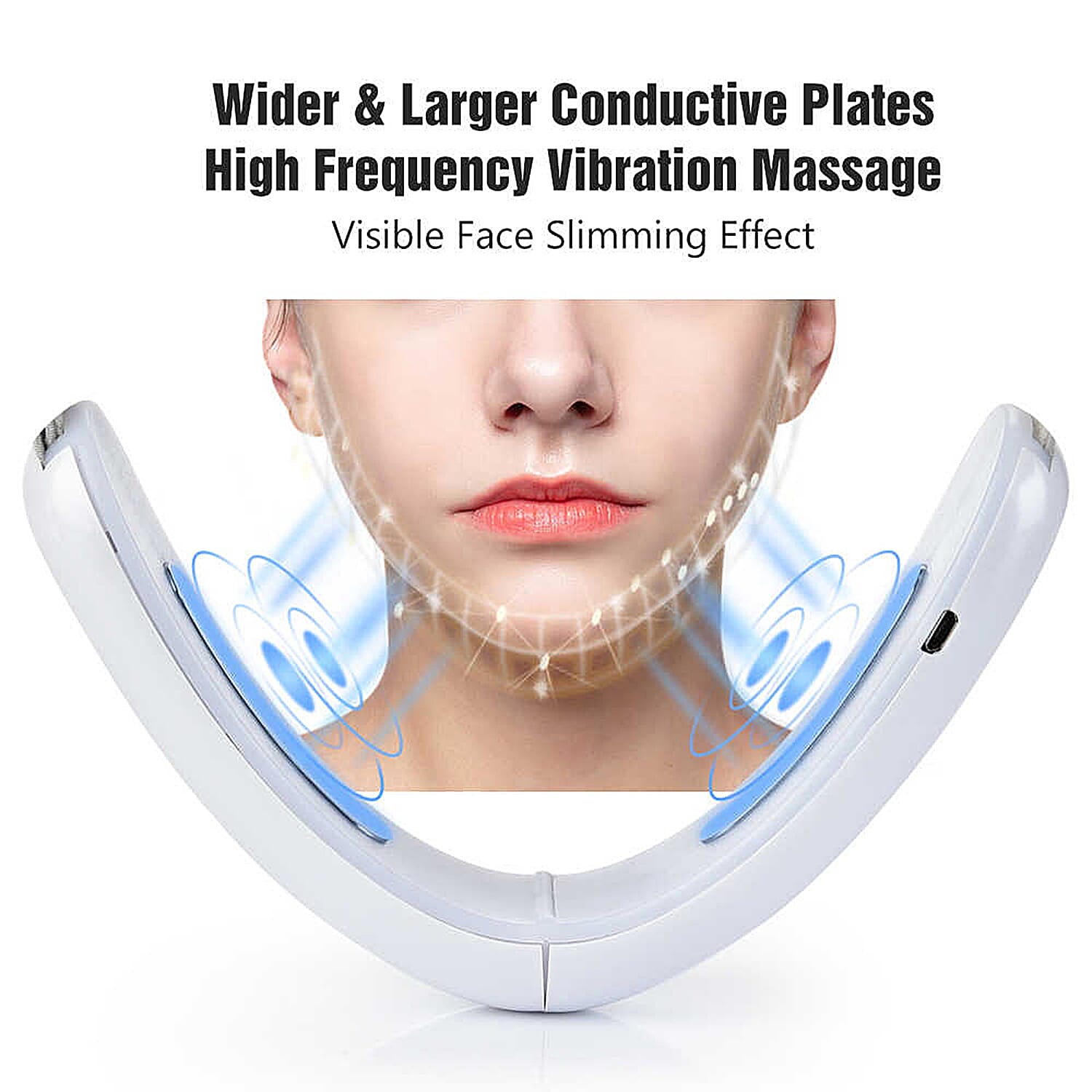 NEW LAUNCH- Chin Fit Elite with Photon Face-Lifting Technology & Infrared, RED & BLUE Light for Double Chin & Jawline