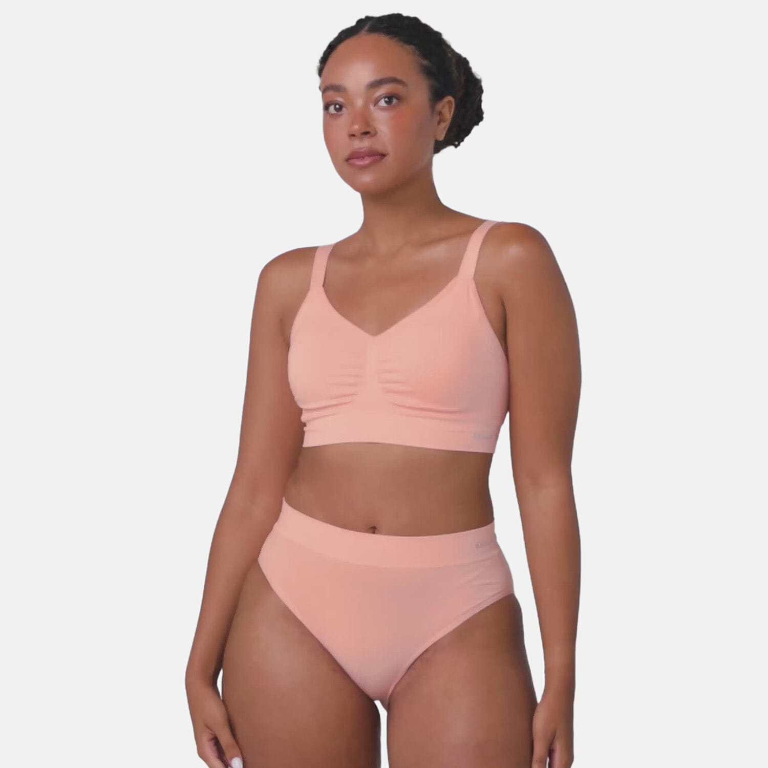 Bella Bodies Pack Of 2 - Seamless Wire-Free Ultimate Bamboo Bra 