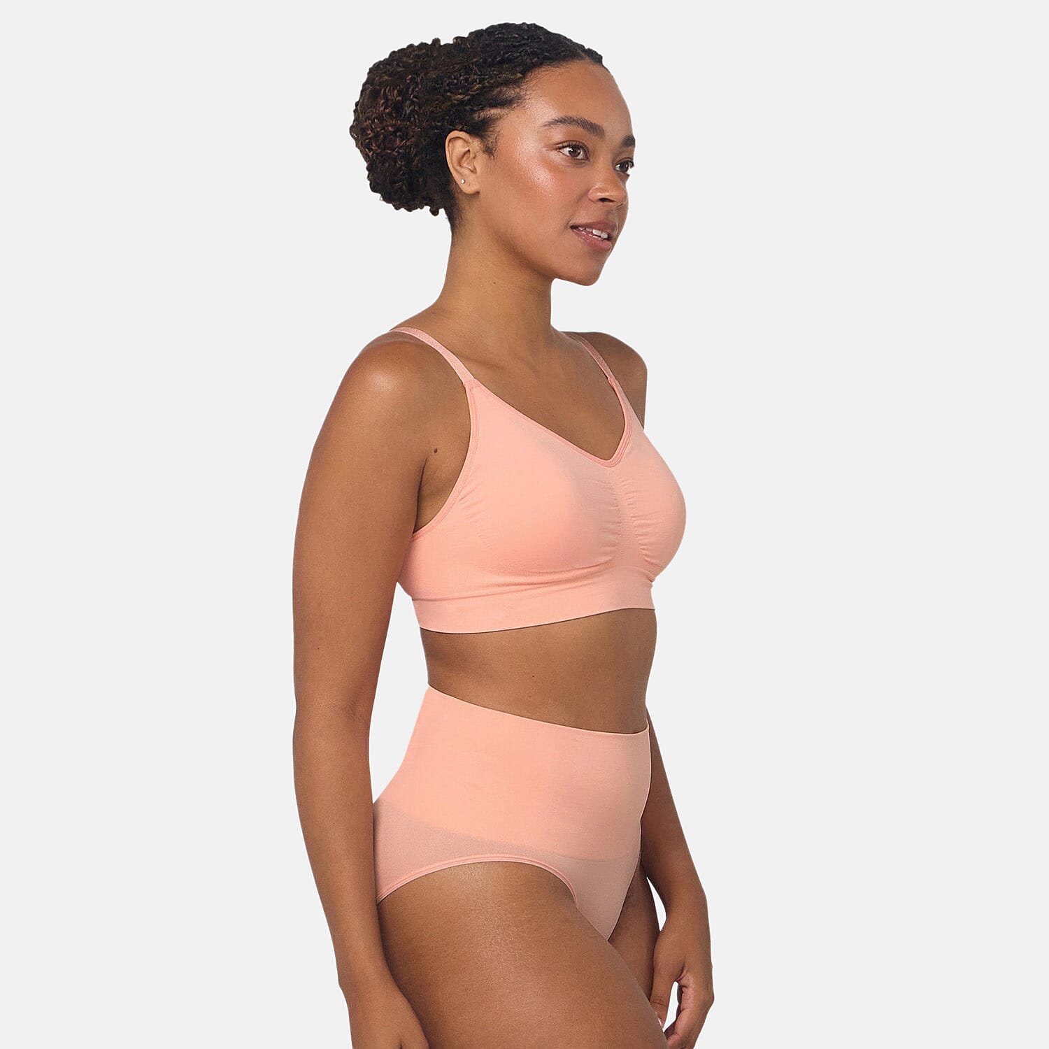 Bella Bodies Pack Of 2 - Seamless Wire-Free Ultimate Bamboo Bra 