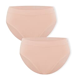 Bella Bodies Pack of 2 - Bamboo Seamless Bikini Brief