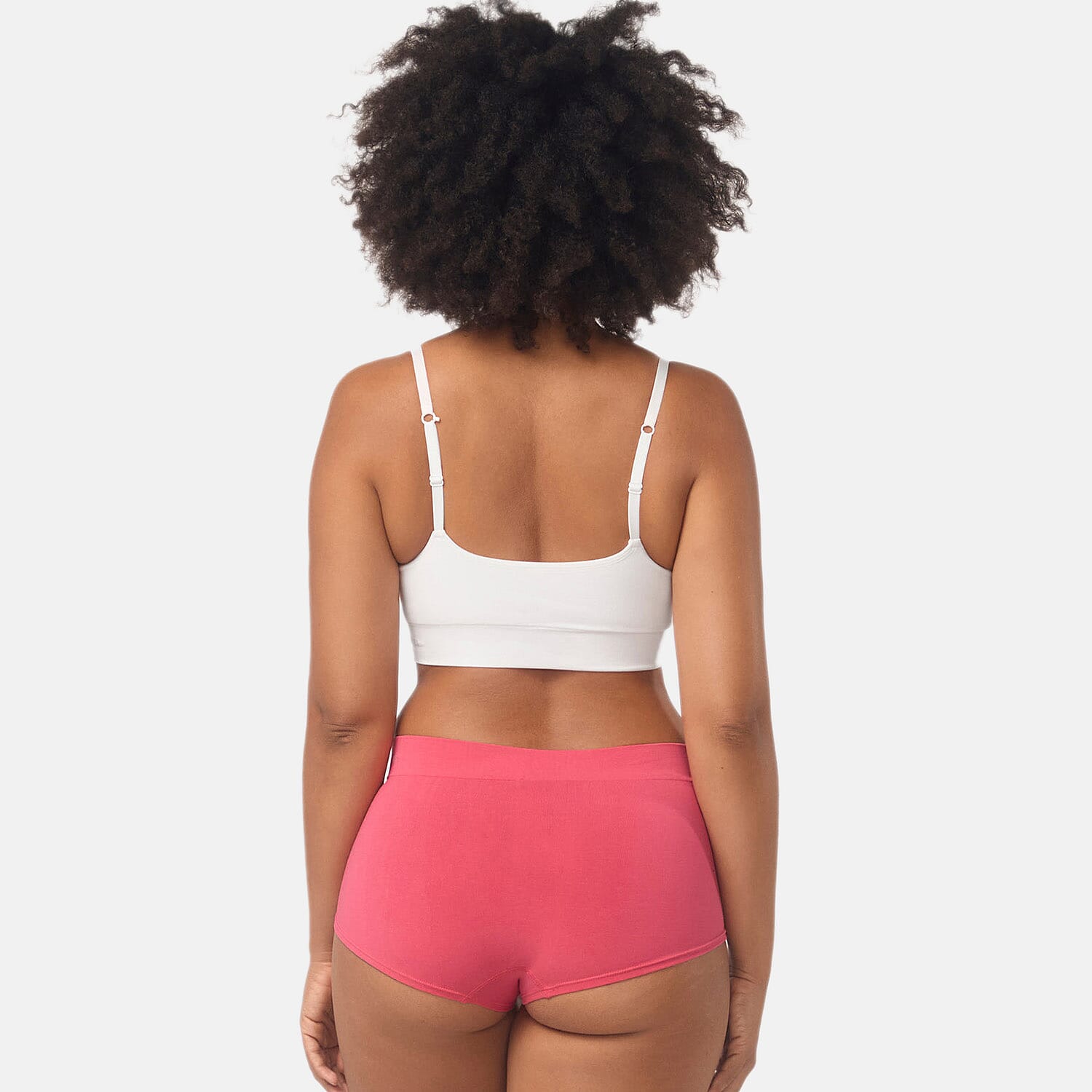 Bella Bodies Pack Of 2 - Seamless Full Coverage&nbsp;Bamboo Girlshort 