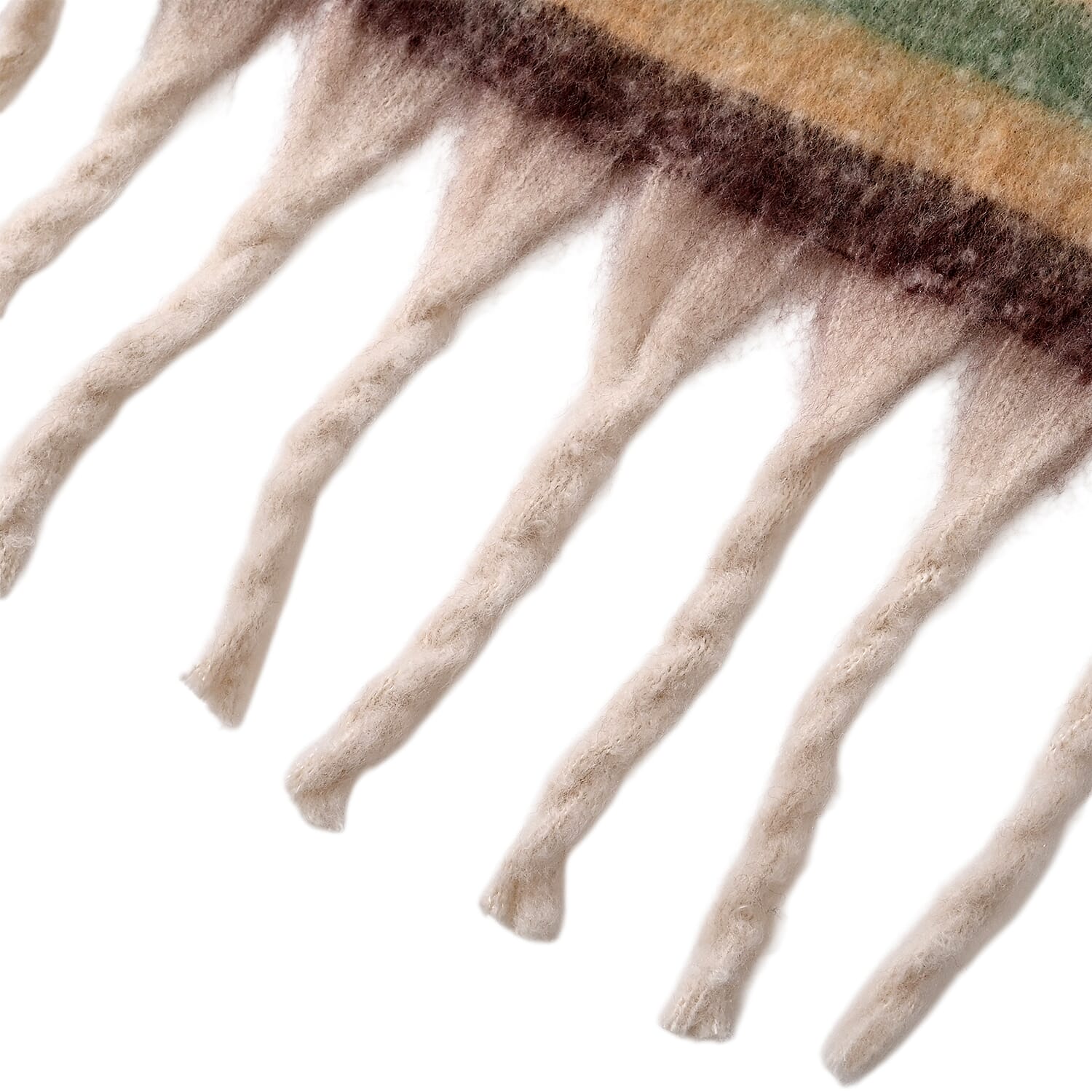 & Maisi Checkered Scarf (Size - One Size) - Multi Color