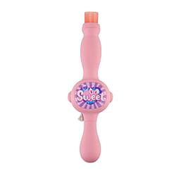 Elastic Bubble Smoke Bomb Toy Wand - Rechargeable Battery (1x Included)  70ml Solution, Measuring Cup, 2x Fabric Gloves, Dissolving Mist, Hanging Rope - Blue