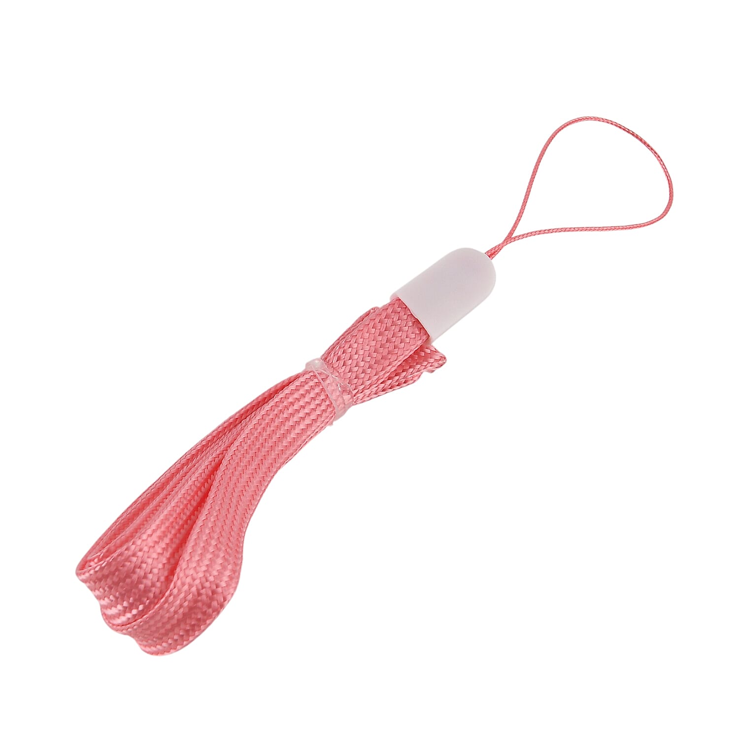 Elastic Bubble Smoke Bomb Toy Wand - Rechargeable Battery (1x Included)  70ml Solution, Measuring Cup, 2x Fabric Gloves, Dissolving Mist, Hanging Rope - Pink