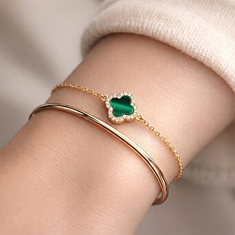 https://tjcuk.sirv.com/Products/84/2/8422392/Malachite-Cubic-Zirconia-Clover-Halo-Bracelet-Size-8-Inch-with-Ext-wit_8422392_2.jpg?w=342&h=342