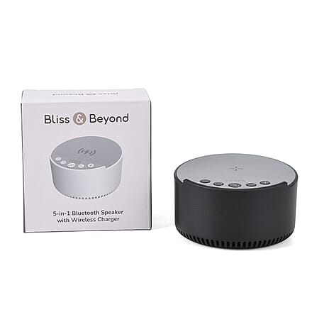 LIVMORE Bluetooth Speaker (Size 1x57 cm) - Black & White