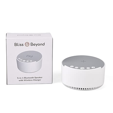 LIVMORE Bluetooth Speaker (Size 1x57 cm) - White & White
