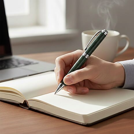 Jadeite Jade Ballpoint Pen