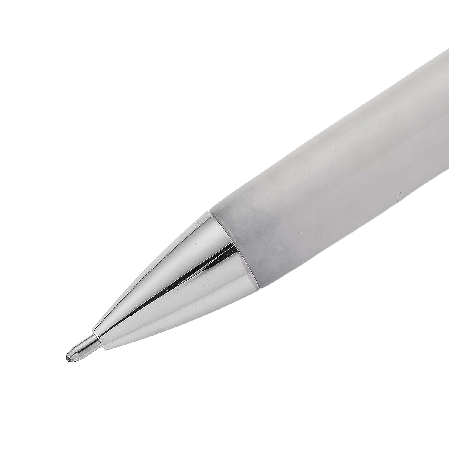 Collectors Ultra Rare Find - Exotic Type A  Jadeite Jade Pen - White