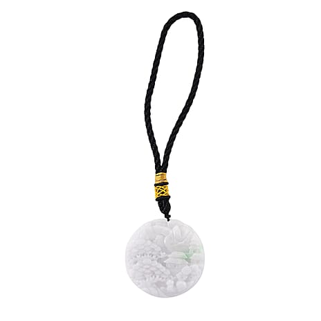 Collectors Ultra Rare find - Certified Natural Type A Symbolizes Serenity, Nature and Balance in Feng Shui Hanging Decoration -