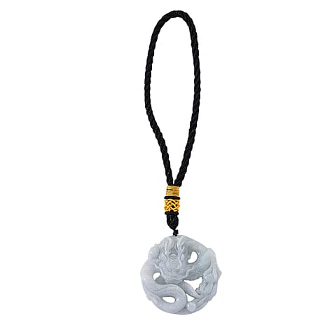 Collectors Ultra Rare find - Certified Natural Type A Symbolizes Serenity, Nature and Balance in Feng Shui Hanging Decoration