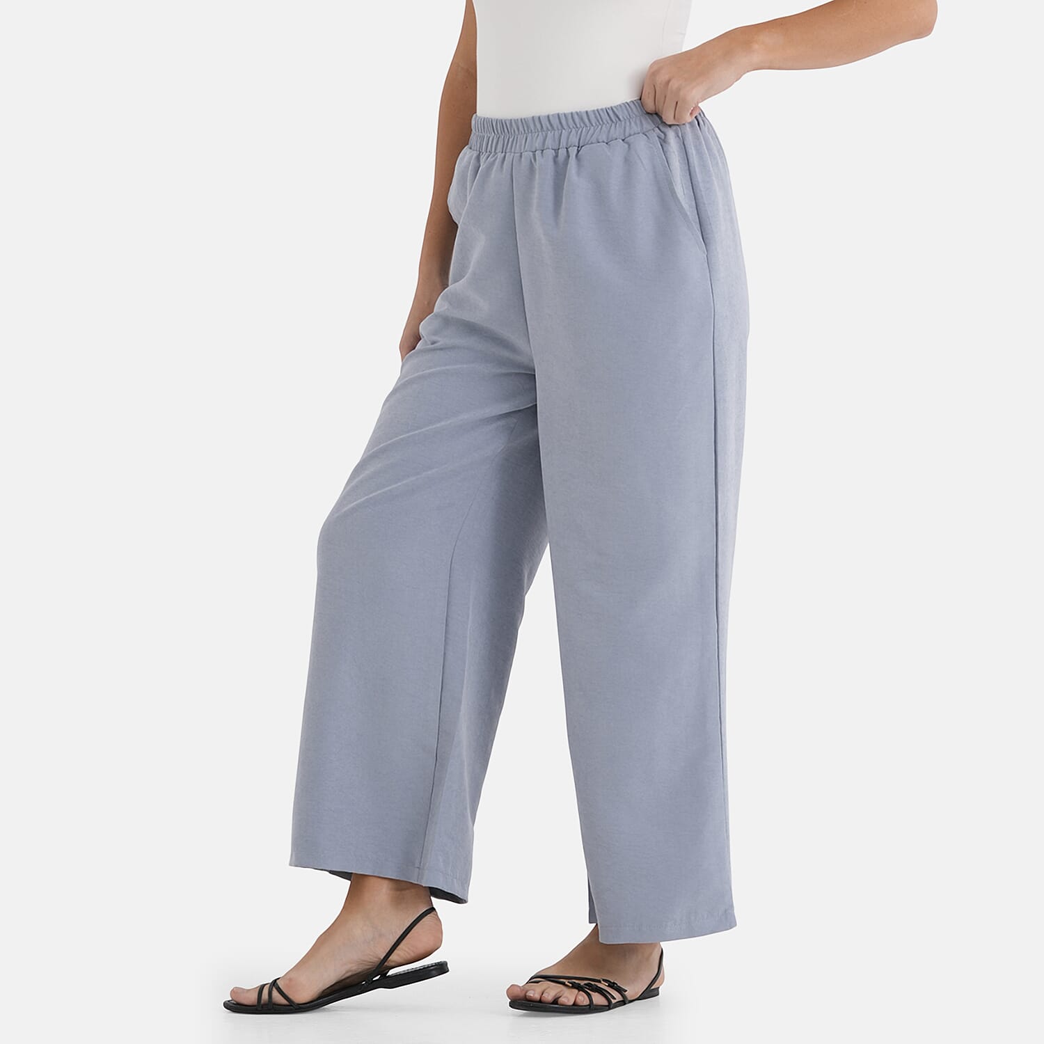 & Maisi Wide-Leg Lightweight Casual Trouser