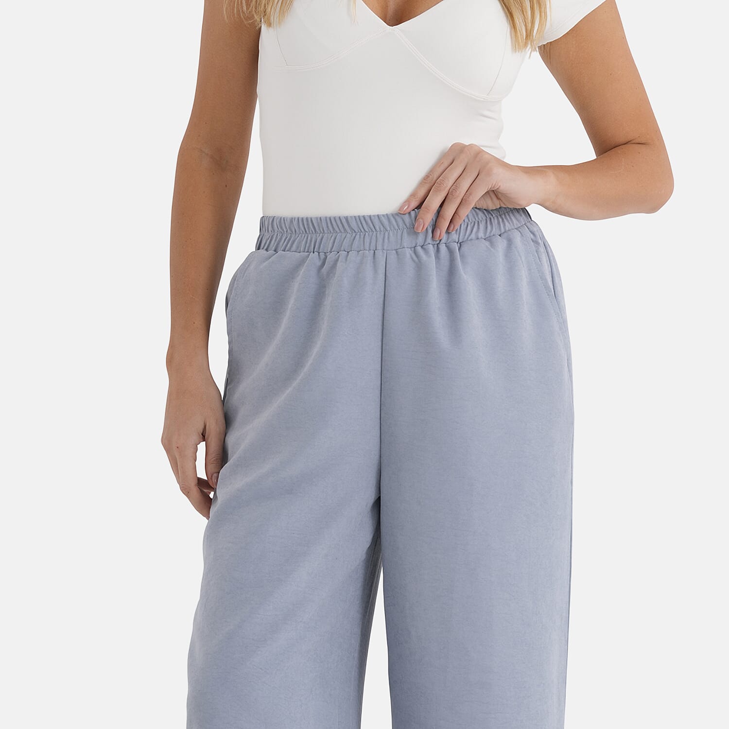 & Maisi Wide-Leg Lightweight Casual Trouser