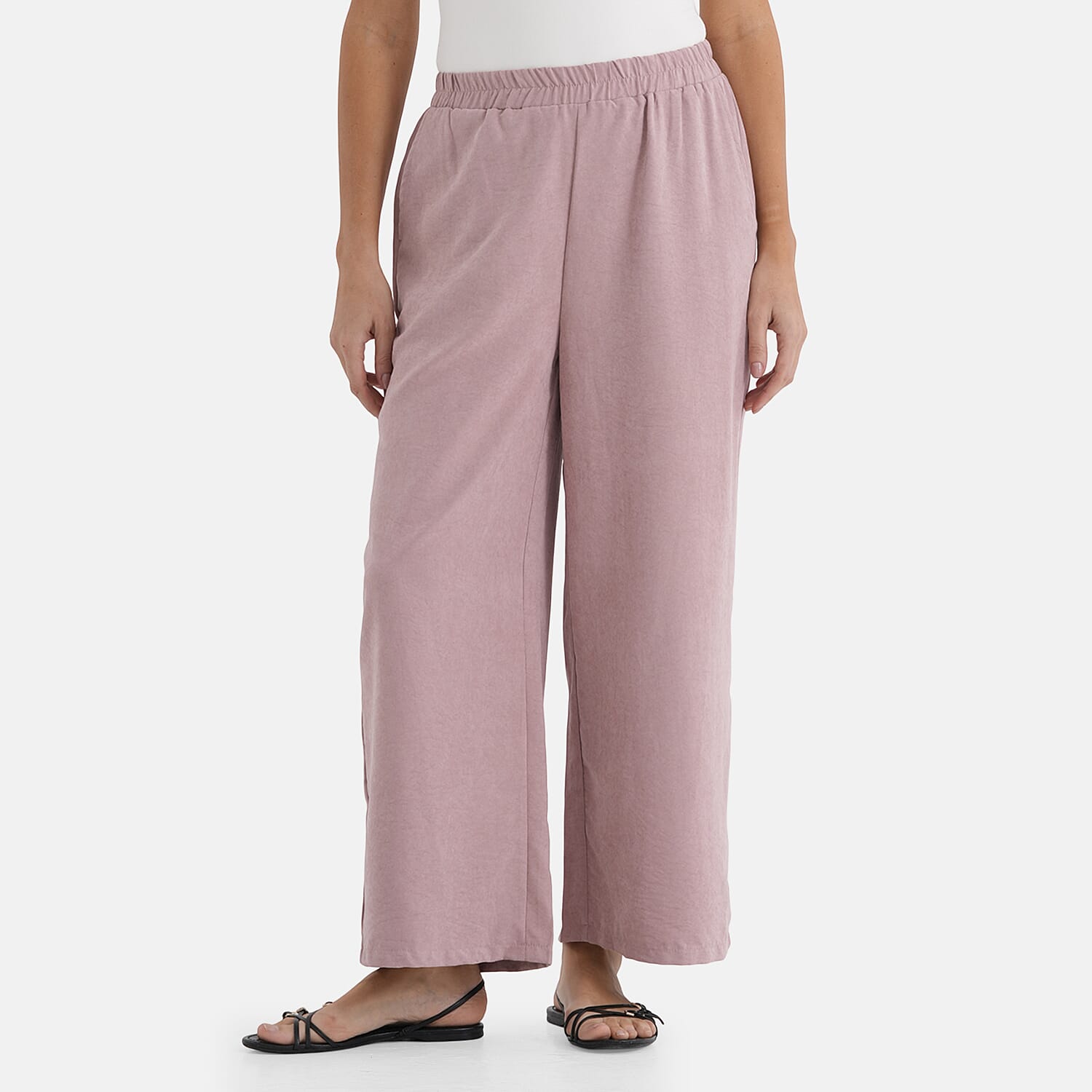 & Maisi Wide-Leg Lightweight Casual Trouser