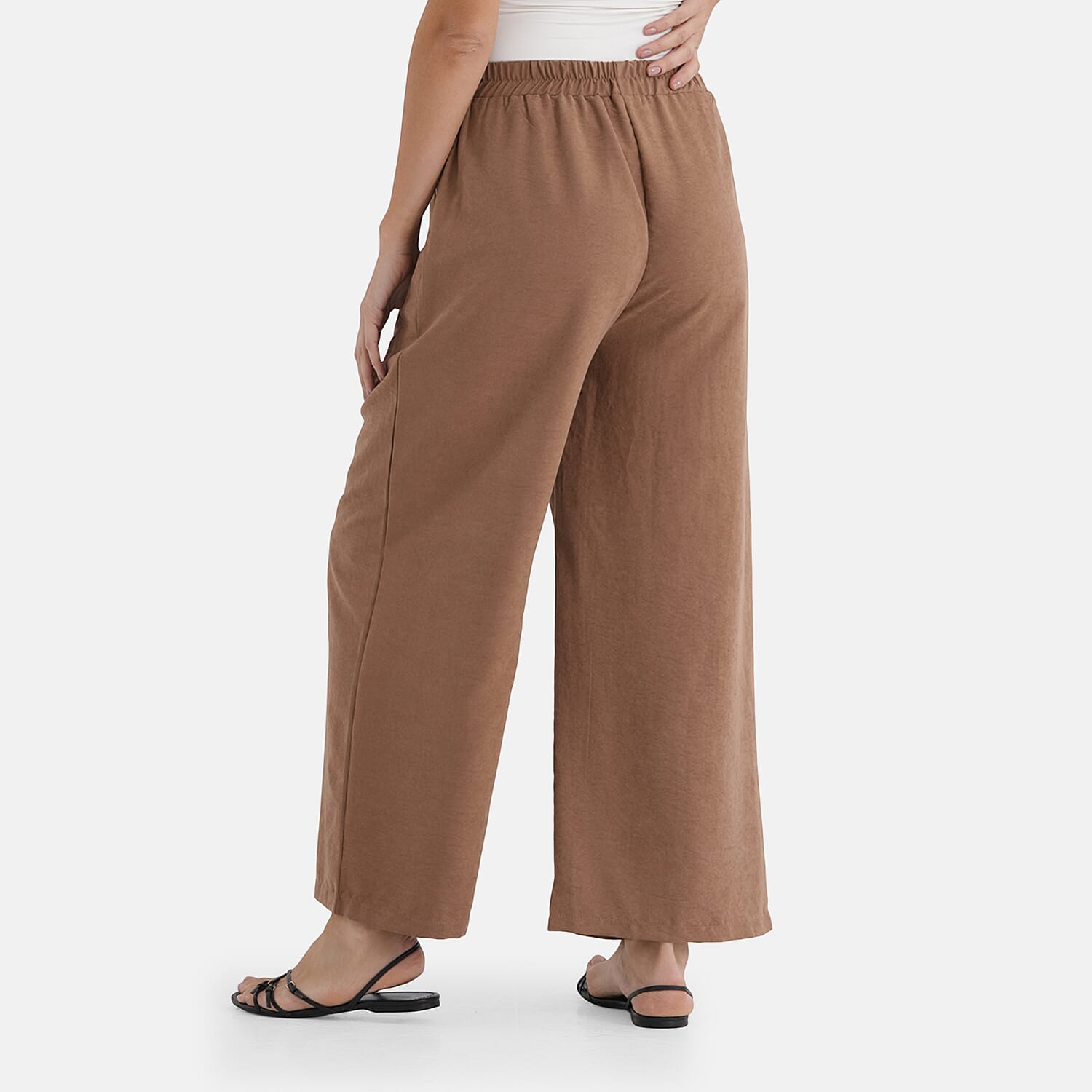 & Maisi Wide-Leg Lightweight Casual Trouser