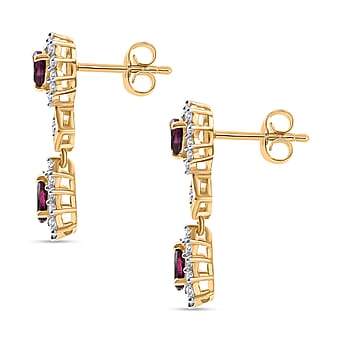 https://tjcuk.sirv.com/Products/84/2/8426186/D-Joy-Radiant-Ember-Garnet-White-Zircon-Dangling-Earring-in-18K-YG-Pla_8426186_3.jpg?w=342&h=342