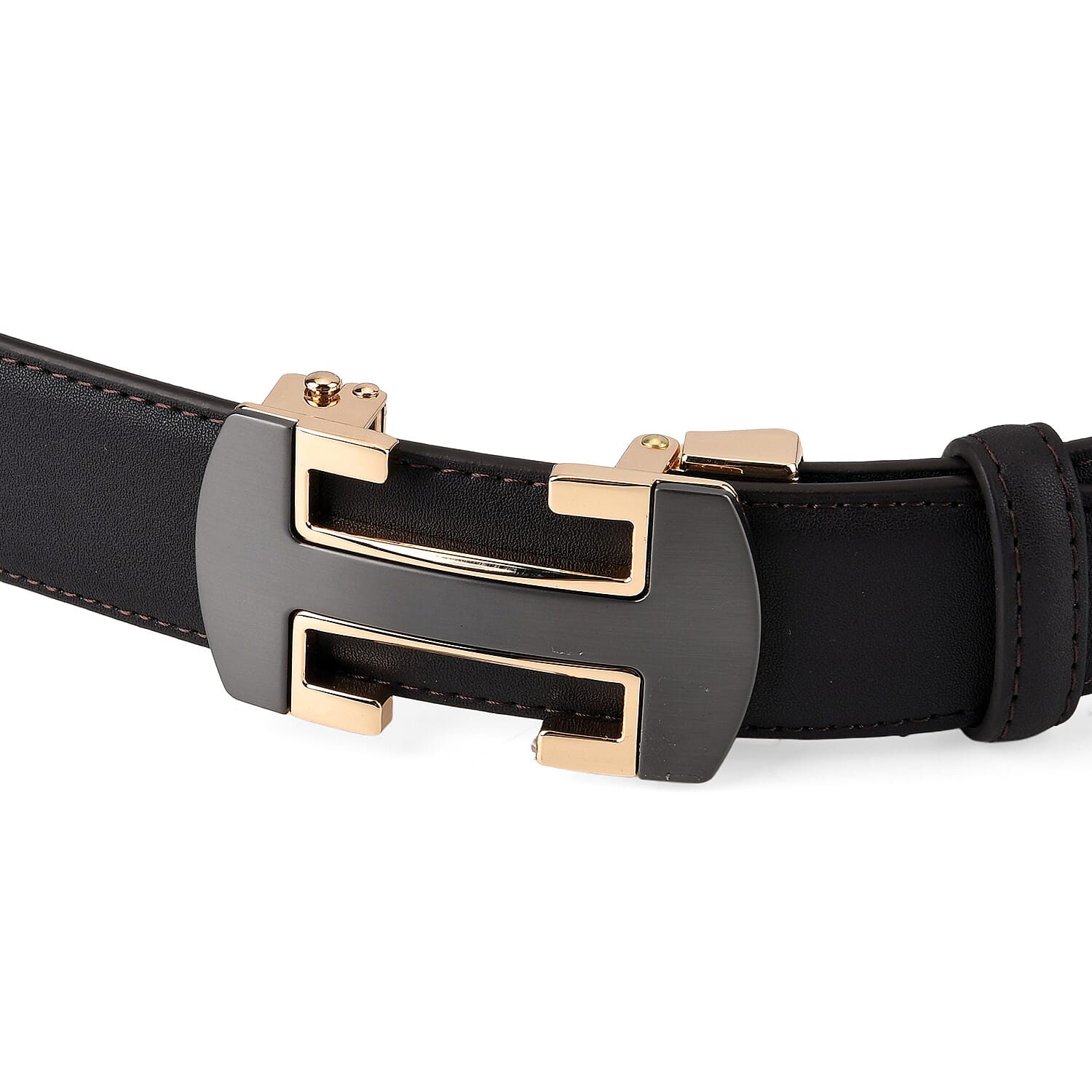 Belt (Size - One Size) - Dark Brown & Dark Brown