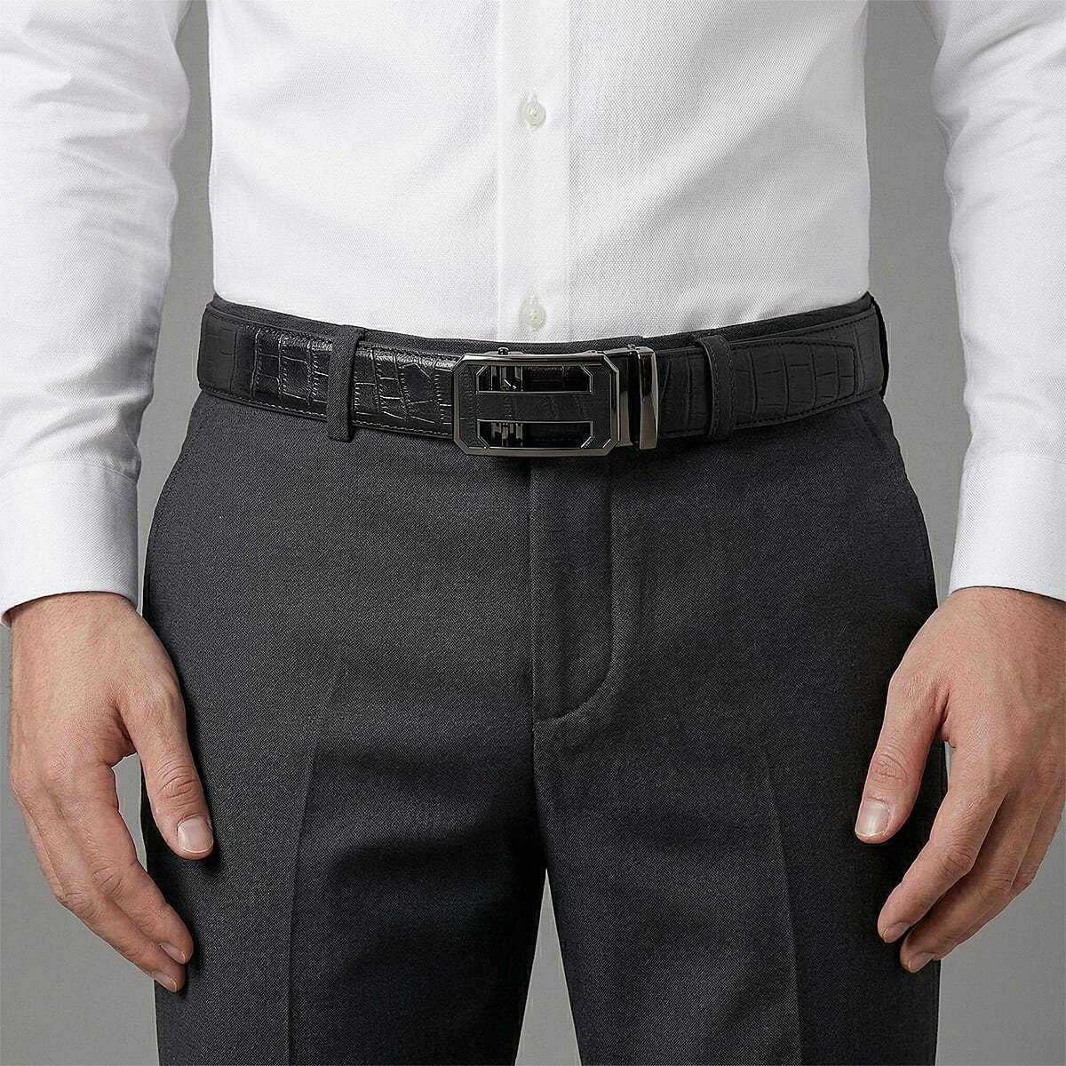 Belt (Size - One Size) - Black & Black