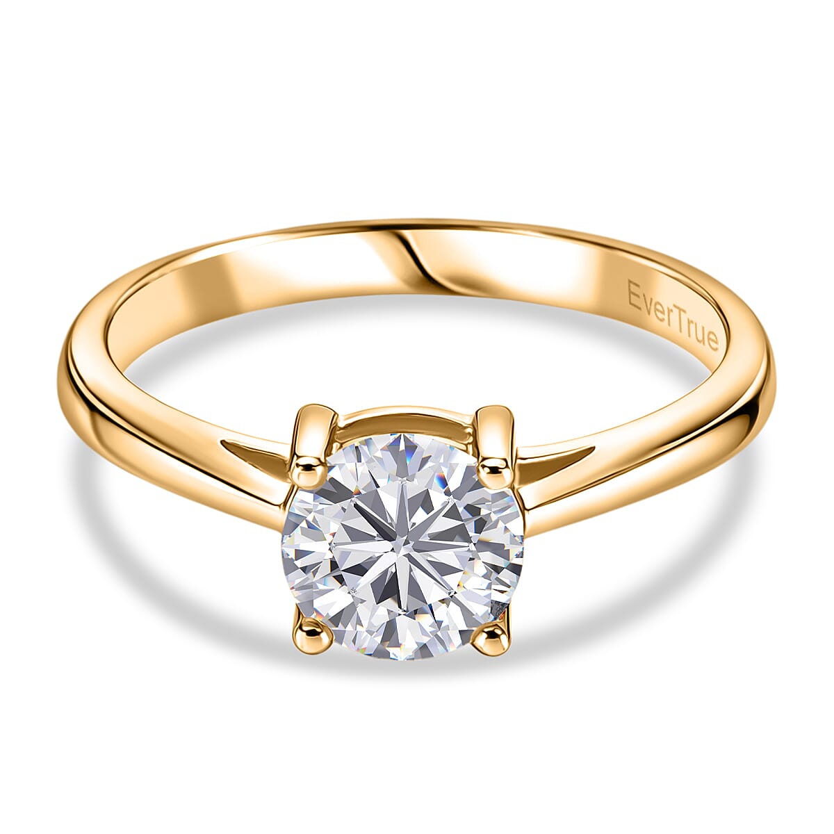 EverTrue Moissanite Solitaire Ring 1.00 Ct.
