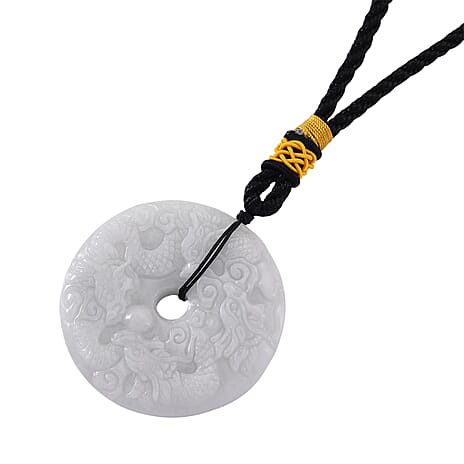 Collectors Ultra Rare find - Certified Natural Type A Symbolizes Serenity, Nature and Balance in Feng shui Hanging Decoration