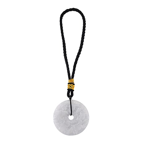 Collectors Ultra Rare find - Certified Natural Type A Symbolizes Serenity, Nature and Balance in Feng shui Hanging Decoration