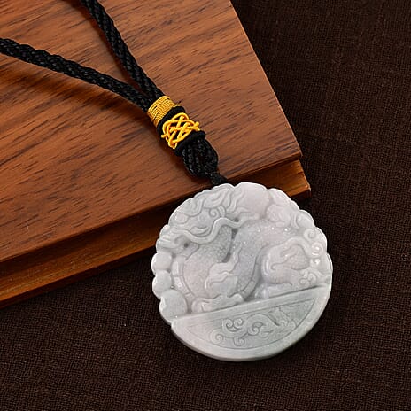 Collectors Ultra Rare find - Certified Natural Type A Symbolizes Serenity, Nature, and Balance in Feng Shui Hanging Decoration