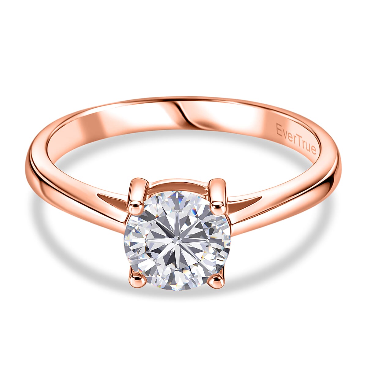 EverTrue Moissanite Solitaire Ring 1.00 Ct.