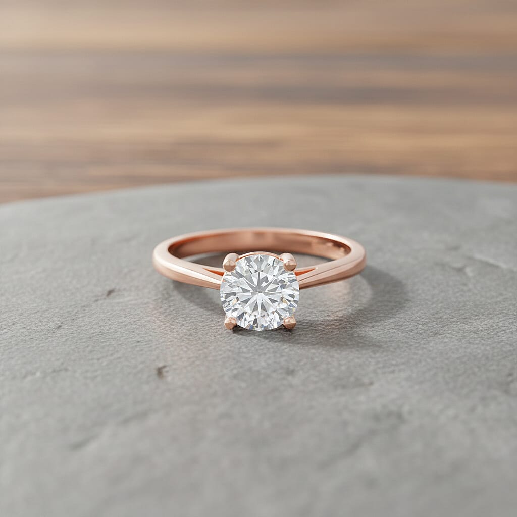 EverTrue Moissanite Solitaire Ring 1.00 Ct.