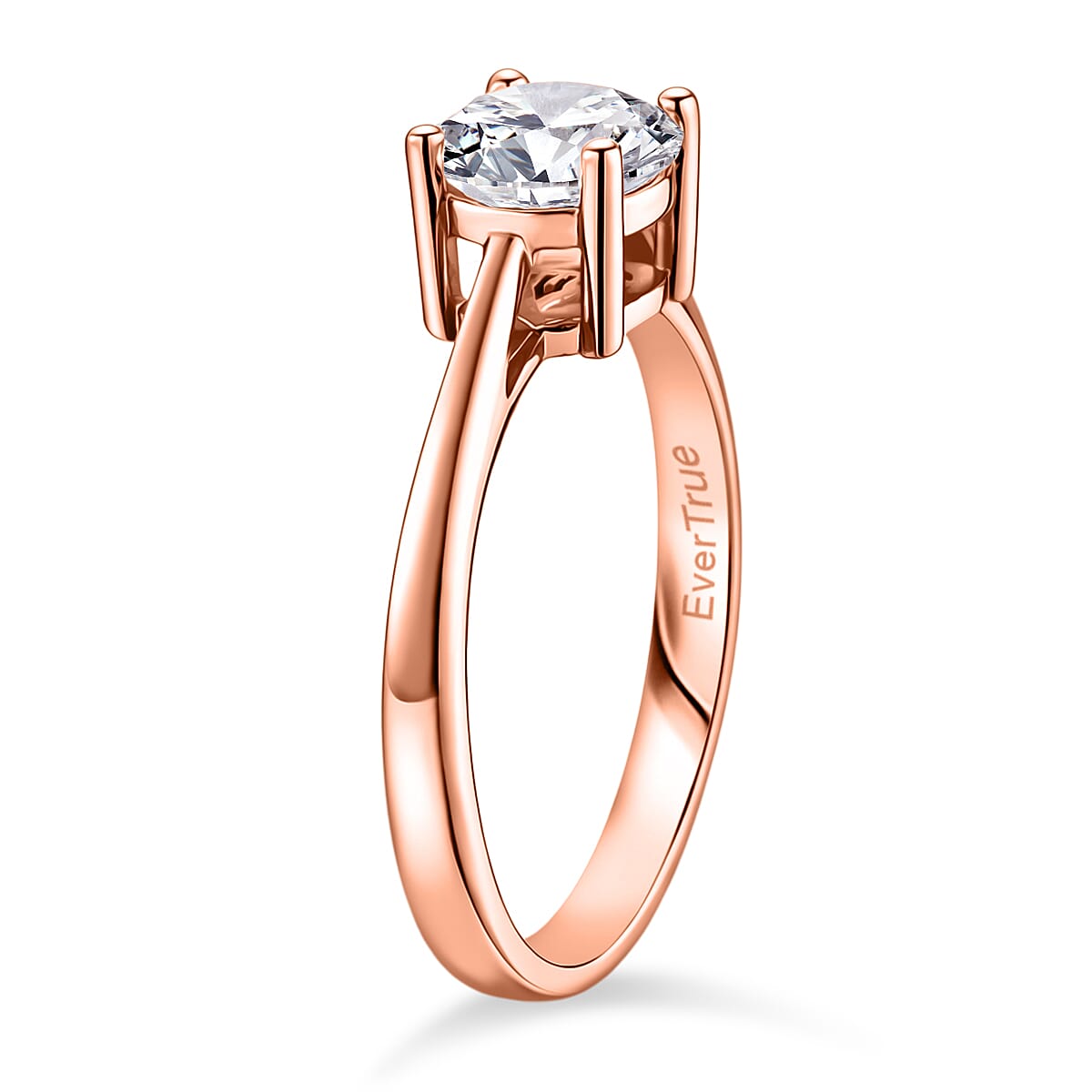 EverTrue Moissanite Solitaire Ring 1.00 Ct.