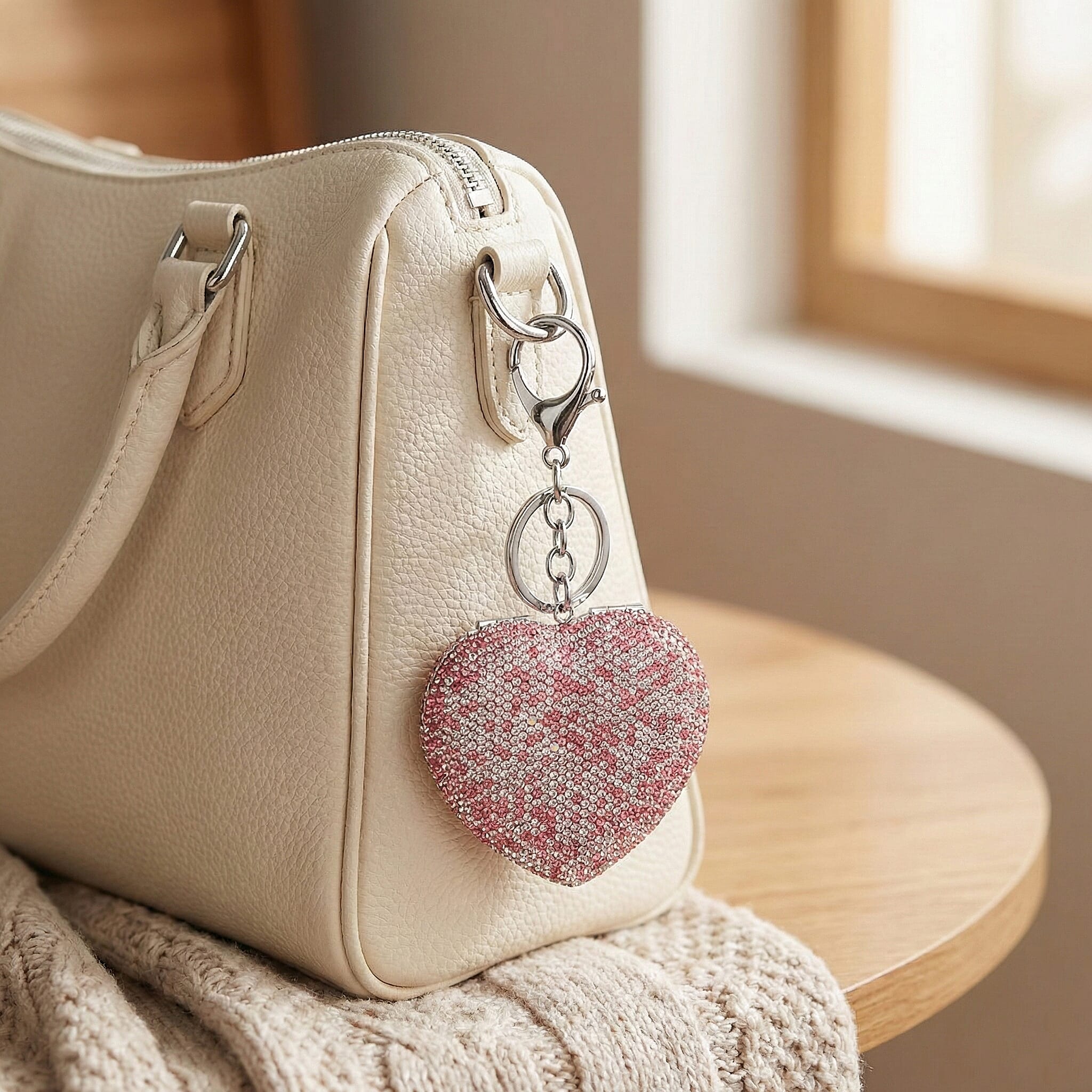 Mirror (Size - One Size) - White Pink