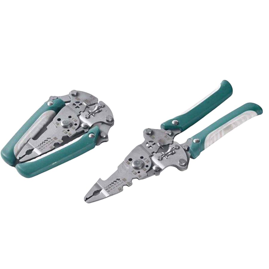 Multi-Function Foldable Wire Stripper & Crimping Tool