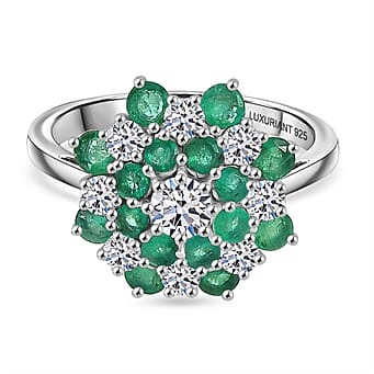 https://tjcuk.sirv.com/Products/84/2/8428873/Luxuriant-Zambian-Emerald-SI-GH-Lab-Grown-Diamond-Floral-Ring-in-Rhodi_8428873.jpg?w=342&h=342