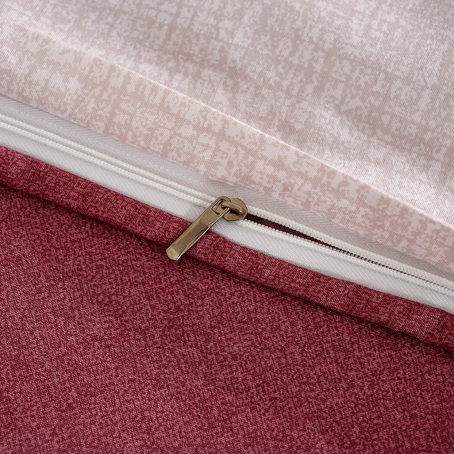 LIVMORE Set of 4 - Printed Duvet Cover Set - Inc. Duvet Cover Fitted Sheet & 2 x Pillowcase