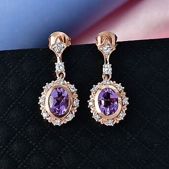 https://tjcuk.sirv.com/Products/84/2/8429353/D-Joy-Rose-De-France-Amethyst-White-Zircon-Dangling-Earring-Sterling-S_8429353_2.jpg?w=342&h=342