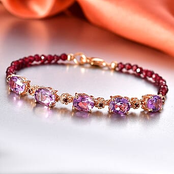https://tjcuk.sirv.com/Products/84/2/8429501/D-Joy-Rose-De-France-Amethyst-Red-Garnet-Linking-Bracelet-Size-7-in-18_8429501_2.jpg?w=342&h=342