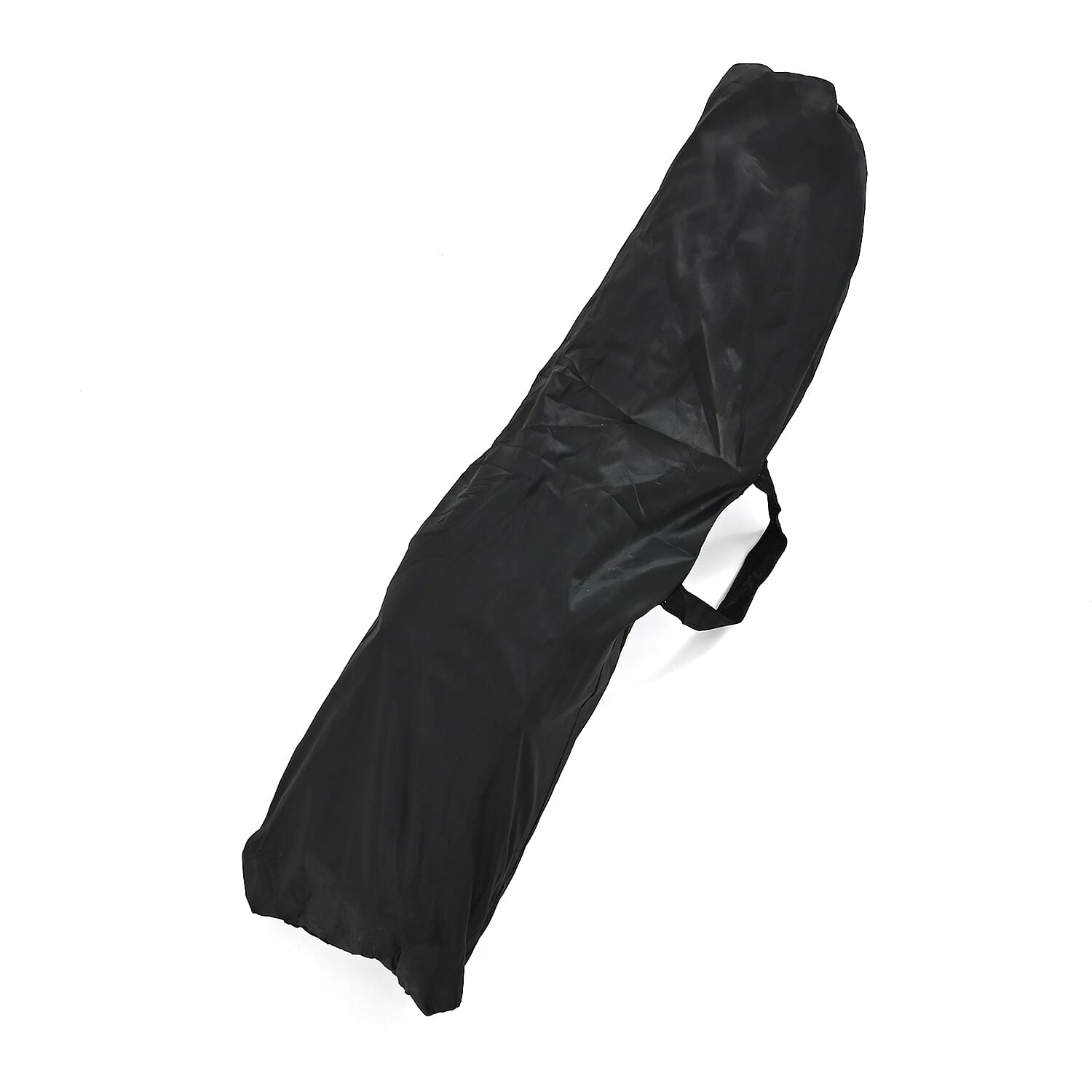 Heavy Duty Padded Foldable Oxford Cloth Camping Chair (90x46x46cm) - Black
