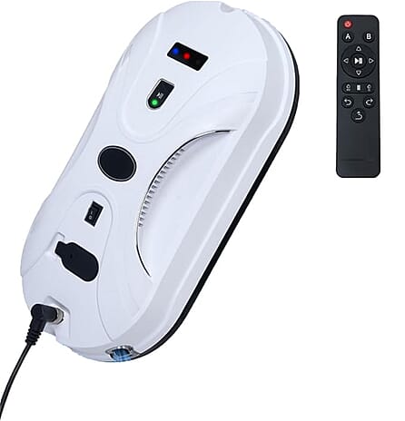 Automatic Smart Cleaning Robot Suitable for Various Surfaces - Wood, Glass and Marble - 3 Modes Remote Controlled (includes battery)