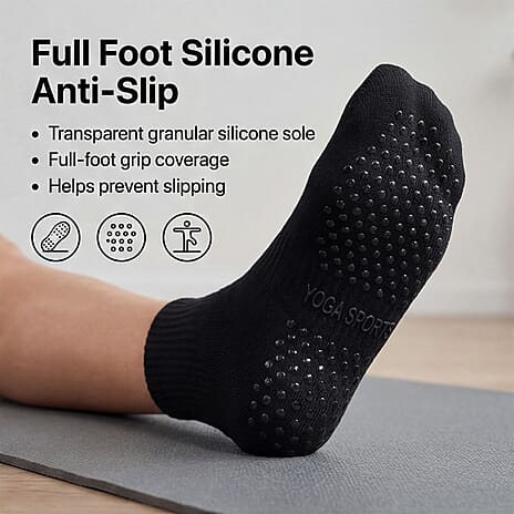 Socks (Size - One Size) - Black & Black